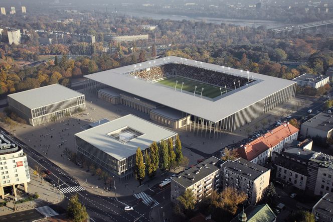 Wizualizacje nowego stadionu Polonii Warszawa