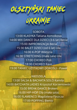 Olsztyński taniec Ukrainie