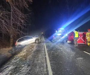 Śmiertelny wypadek na DW nr 449. Policja wyjaśnia okoliczności zdarzenia