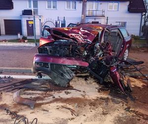 Śmiertelny wypadek pod Dzierżoniowem. Nie żyją 37- i 60-latek [ZDJĘCIA].