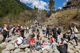 Rekordowa majówka w Zakopanem. Górale są zadowoleni. „Takiego najazdu jeszcze nie było!”