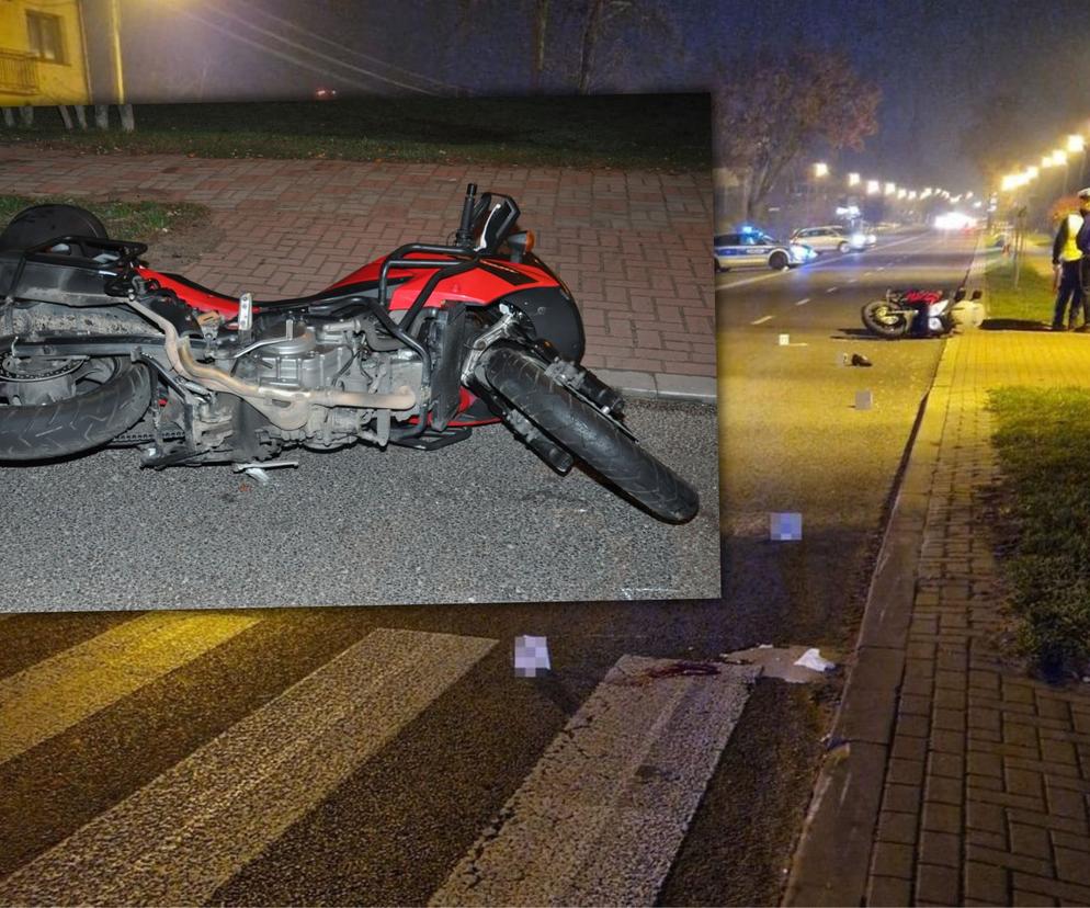 Tomaszów Lubelski: Motocyklista potrącił emerytkę! Wjechał w nią na pasach. Zgroza!