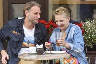 Joanna Scheuring-Wielgus z mężem