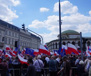 Wielki Marsz Patriotów Rafała Trzaskowskiego w Warszawie 25.05.2025