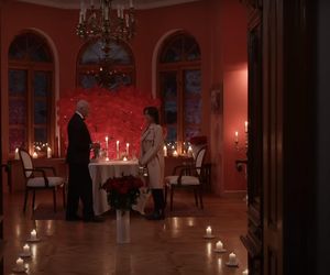 Pierwsza miłość. Ola (Klaudia Sokołowska), Edward (Marek Siudym)