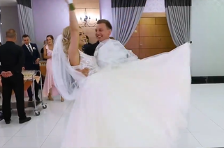 Wzruszający filmik ślubny! Paula i Jarek z zespołu Enjoy pochwalili się w sieci nagraniem z wesela [WIDEO]
