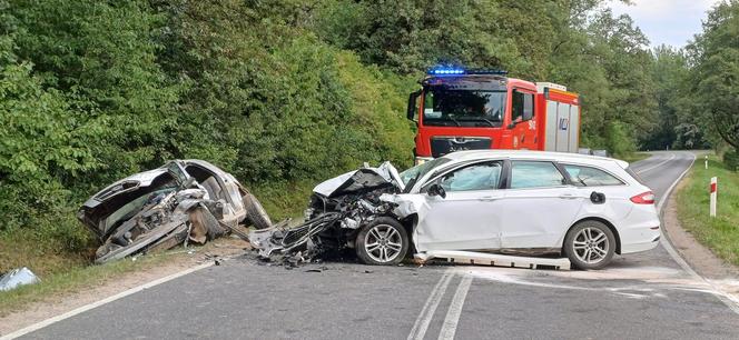 Wypadek w Ziębicach, droga nr 385