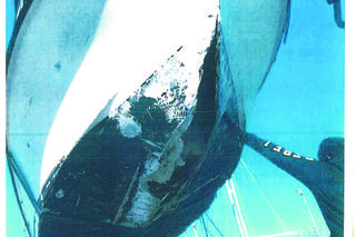 Rozwalili jedyną łódź MTA