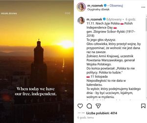 Patriotyczne wpisy gwiazd! Tak 11 listopada uczcili polską wolność