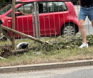 Wypadek w al. Solidarności 