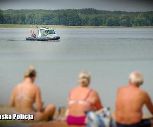 Policjanci patrolują lubuskie kąpieliska. Przypominają o najważniejszych zasadach