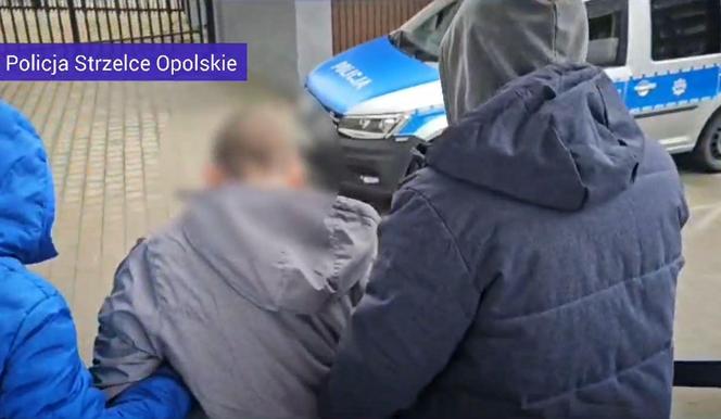 Zatrzymany za próbę spalenia domu i atak na policjanta