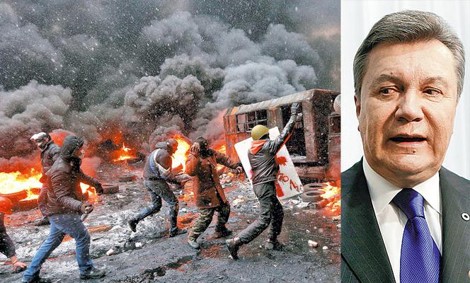 Janukowycz morduje na Majdanie