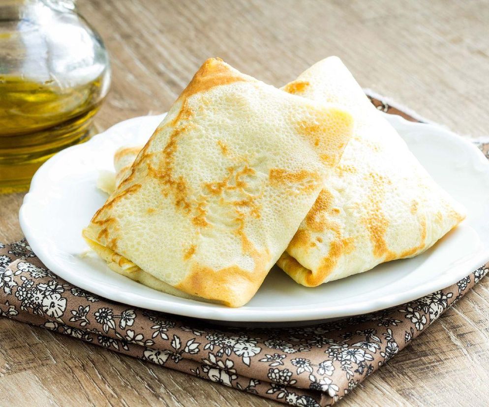 naleśniki z kurczakiem i fetą