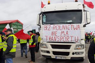 Protest rolników w Medyce 20.02.2024