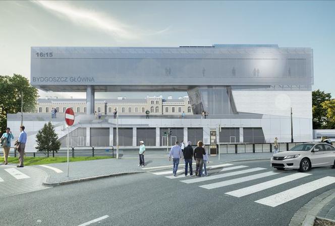 Dworzec kolejowy w Bydgoszczy – projekt finalny