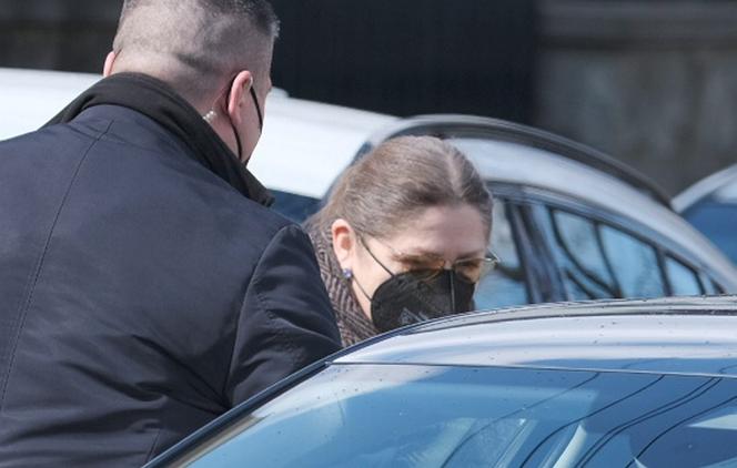 Krystyna Pawłowicz z wielkanocną święconką
