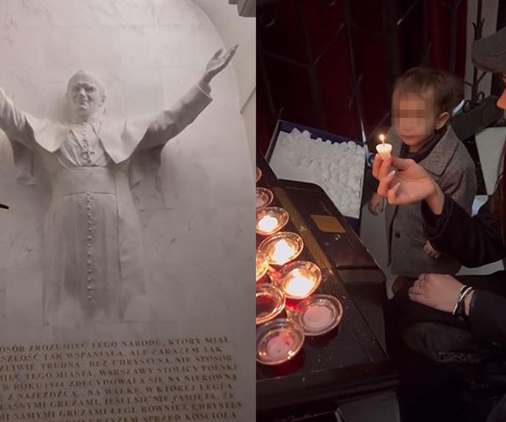Ida Nowakowska broni Jana Pawła II! Pokazała, co zrobiła w kościele