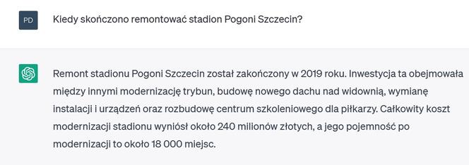 Chat GPT o Szczecinie 