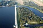 Jezioro Goczałkowickie z lotu ptaka