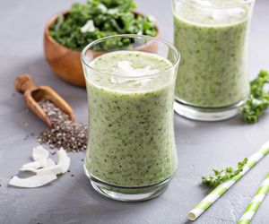 Składniki wrzucam do blendera i mam pyszny koktajl. Dodaje energii i dostarcza witamin