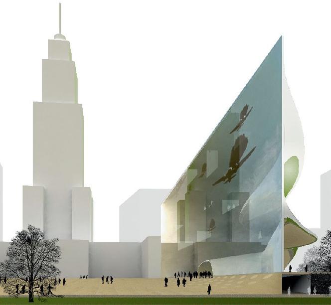 Wyróżnienie specjalne. Projekt Muzeum Sztuki Nowoczesnej