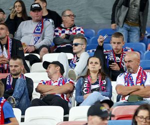 Kibice na meczu Górnik Zabrze - GKS Katowice w sobotę 21 września