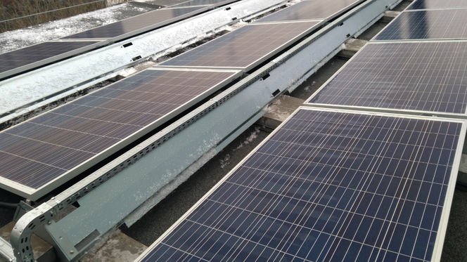 Elektrownia słoneczna na dachach wrocławskich wieżowców