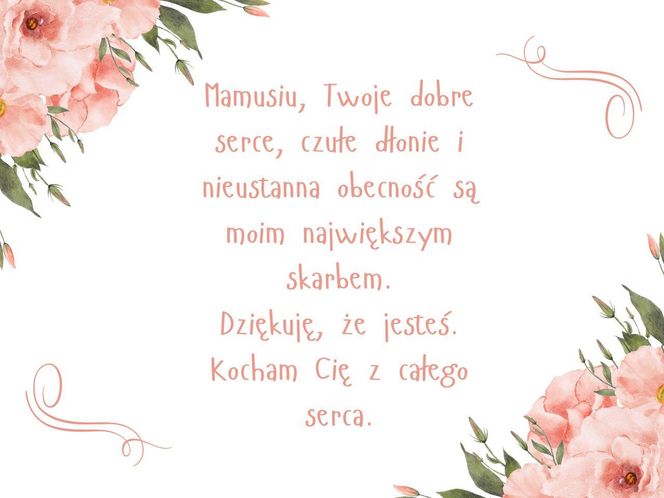 Dzień mamy życzenia