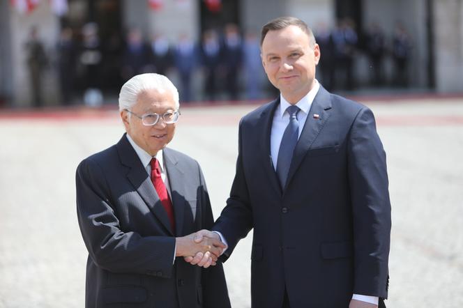 Wizyta prezydenta Singapuru w Polsce