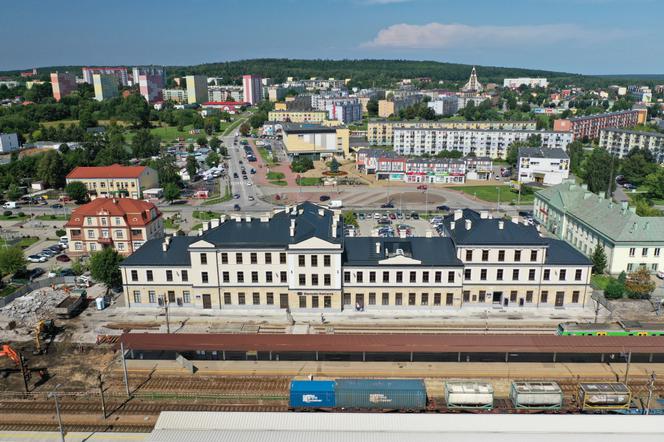 Dworzec w Skarżysku-Kamiennej po przebudowie