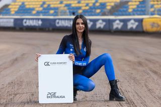 Kandydatki z GKM-u Grudziądz w konkursie Miss Startu PGE Ekstraligi - Monika Niebojewska