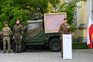 Uroczystość uhonorowania gen. bryg. Stanisława Sosabowskiego