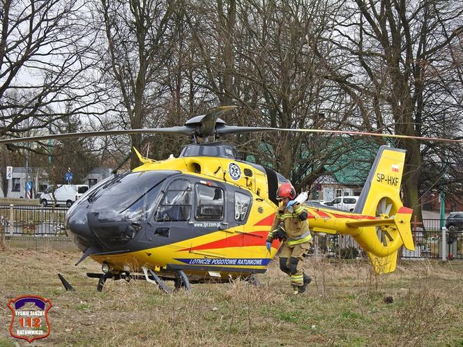 Tragedia na osiedlu w Tychach. 53-latek zmarł mimo interwencji LPR
