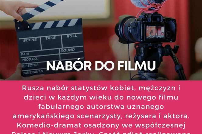 Lublin - hollywoodzki reżyser Jesse Eisenberg szuka statystów