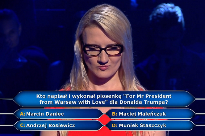 Piosenka 'For Mr President from Warsaw with Love'. Odpowiedź na pytanie z Milionerów