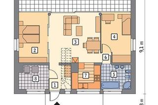 Dom do 70m2 bez pozwolenia - zdjęcia. Zobacz najlepsze projekty z kolekcji Muratora