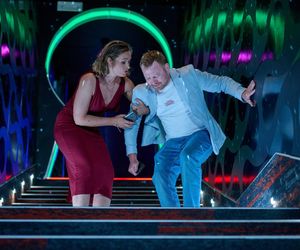 Na Wspólnej, odcinek 4085. Daniel (Michał Tomala), pracownica (Klaudia Kulinicz)