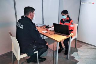 Szczepienie policjantów ze Śląska [ZDJĘCIA]