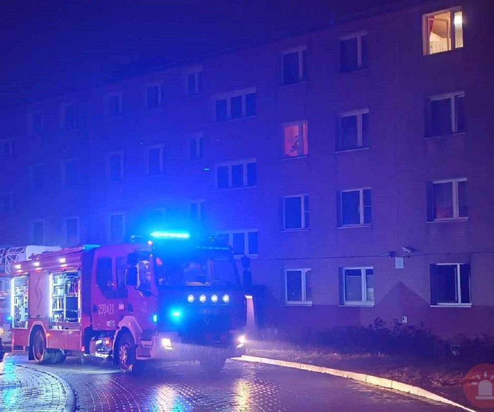 Pożary na krakowskich osiedlach . Ogień pojawił się Na Stoku i w Mistrzejowicach