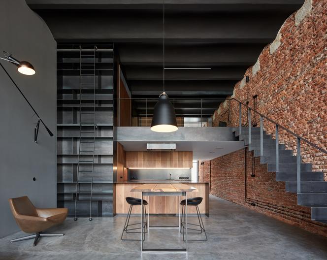 Loft with Love – apartament w dawnym browarze od CMC architects