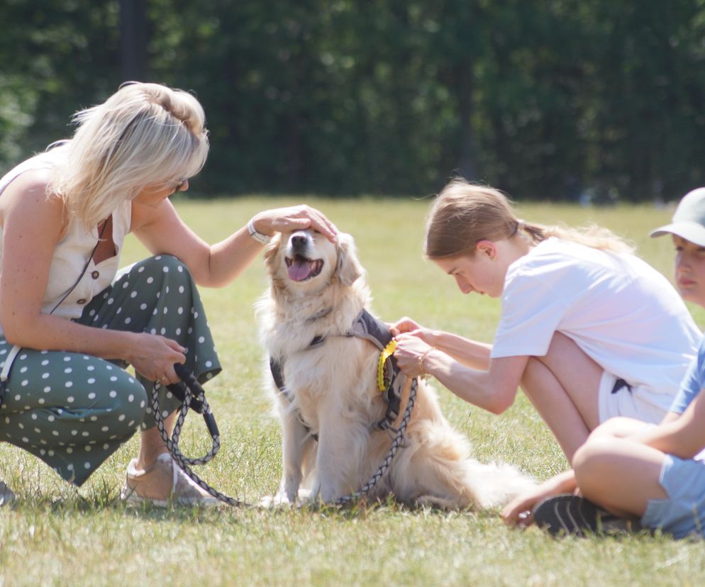 Psia radość i ludzkie serca. Myślęcinek pełen dobrych ludzi i ich czworonogów