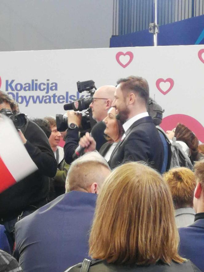 Donald Tusk w Krakowie poparł Aleksandra Miszalskiego