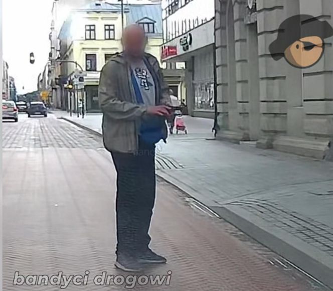 Wyjął pistolet na środku ulicy i wycelował w kobietę. Poszukuje go policja 