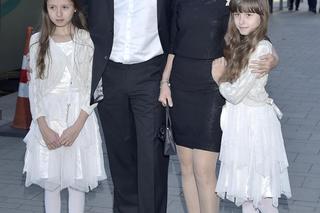 Aleksandra Woźniak z rodziną