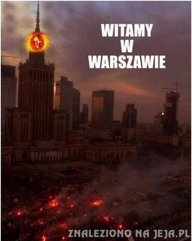 Najlepsze memy i demotywatory o Warszawie