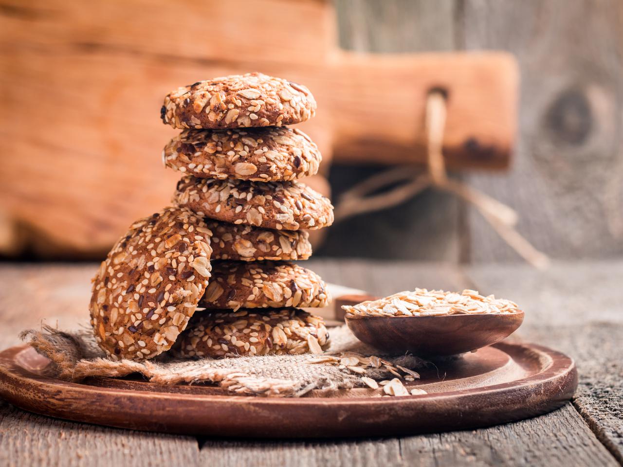 Galettes sucrees - arabskie pierniczki z sezamem 