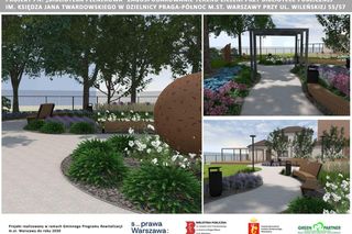 Biblioteka w ogrodzie powstaje na Pradze-Północ