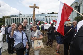 Protesty przed Sądem Najwyższym
