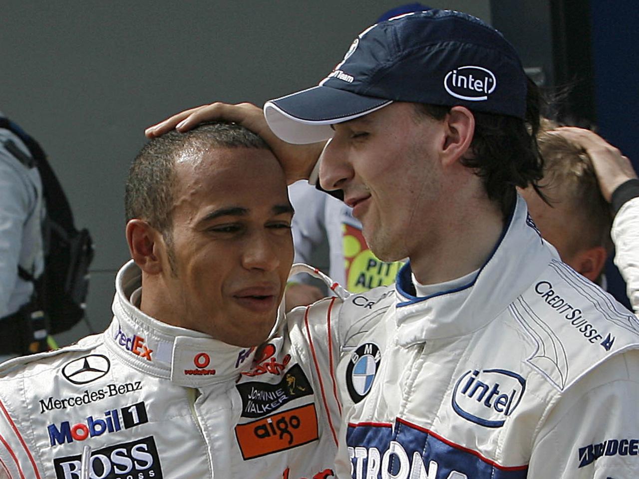 Lewis Hamilton, Robert Kubica